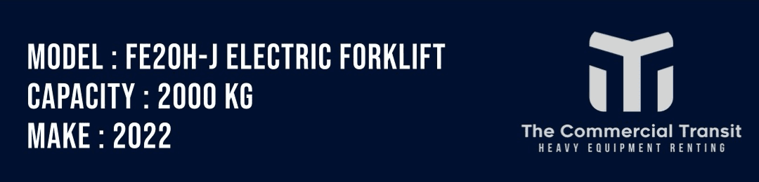 FE20H-J Electric Forklift